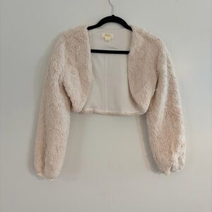 Anthropologie Maeve Cream Top